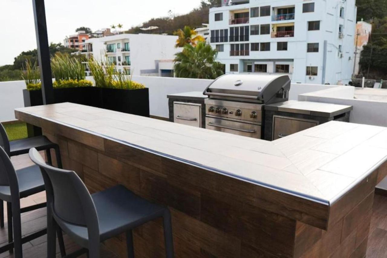 Apartamento King Bed Retreat Parking Ideal Workspace Mazatlán